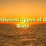 The Different Types of Online Slots