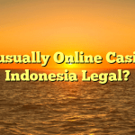 Is usually Online Casino Indonesia Legal?